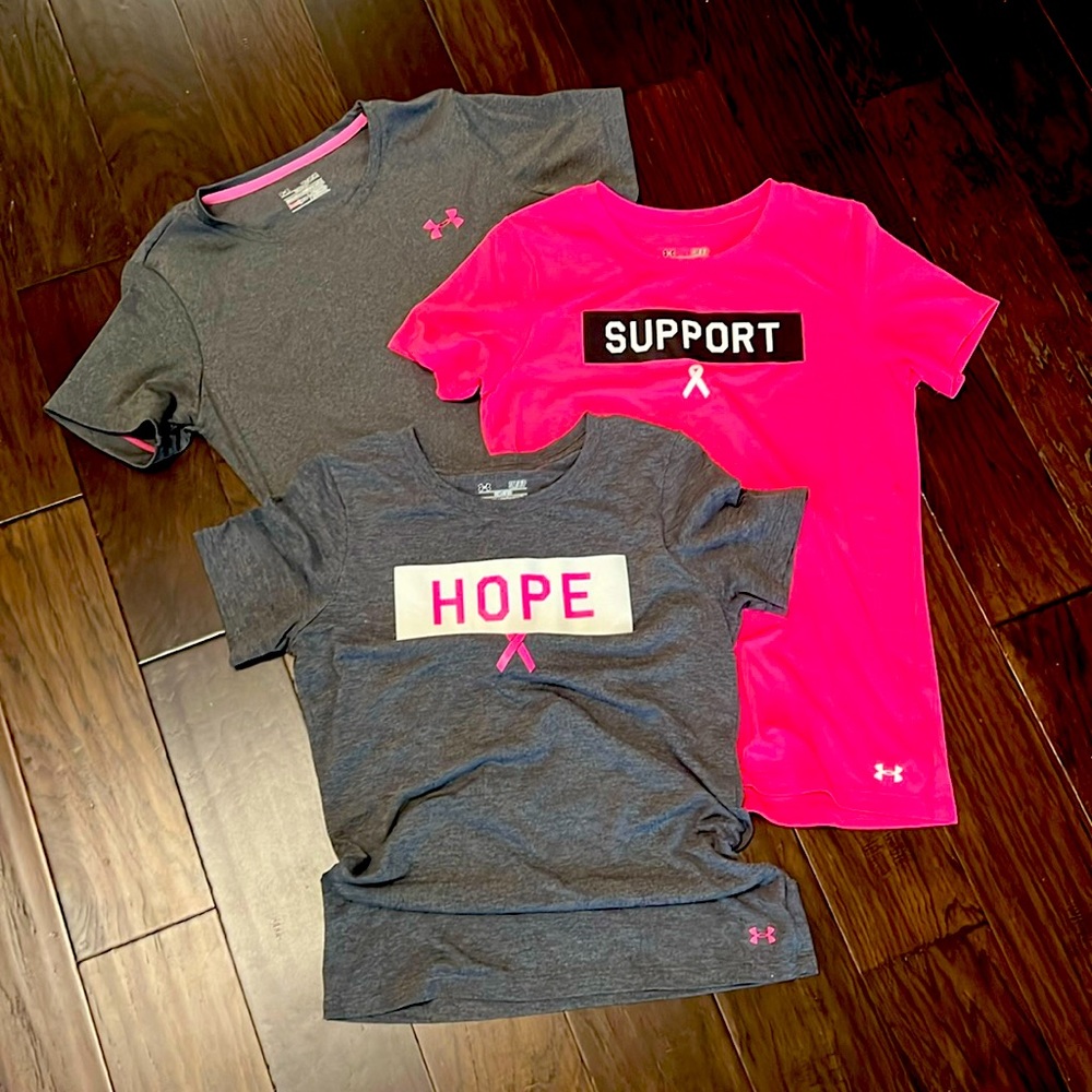 Under Armour Breast Cancer Awareness Shirts